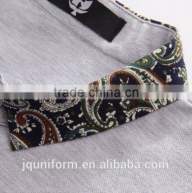 Custom Popular Cheap Soft Men's Stand Collar Cotton short sleeve men T Shirt Camisa Polo Shirts wholesale