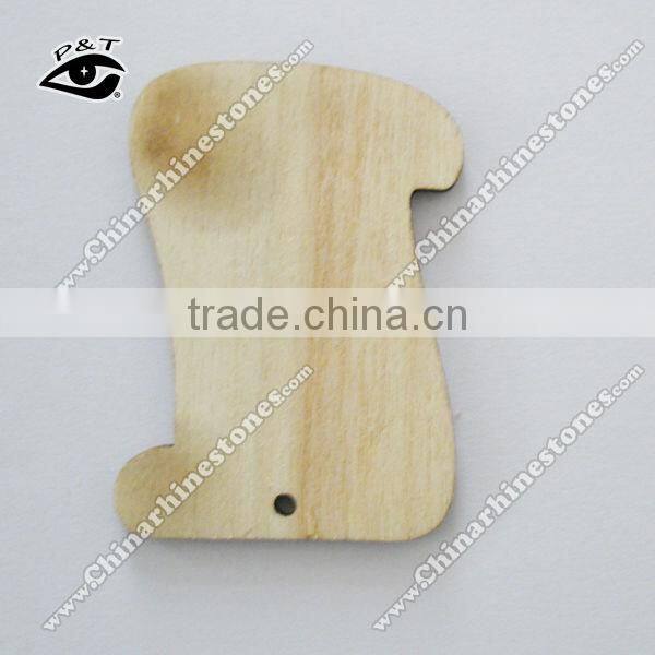 Cute Letter Paper Design Wood Bobbin Spools DIY Decoration Tools Sewing Accessories