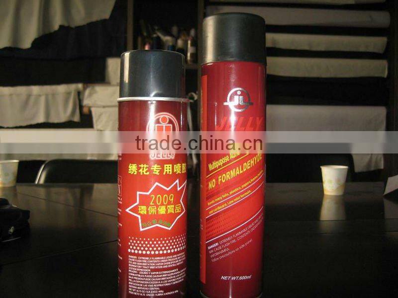 Jelly spray adhesive