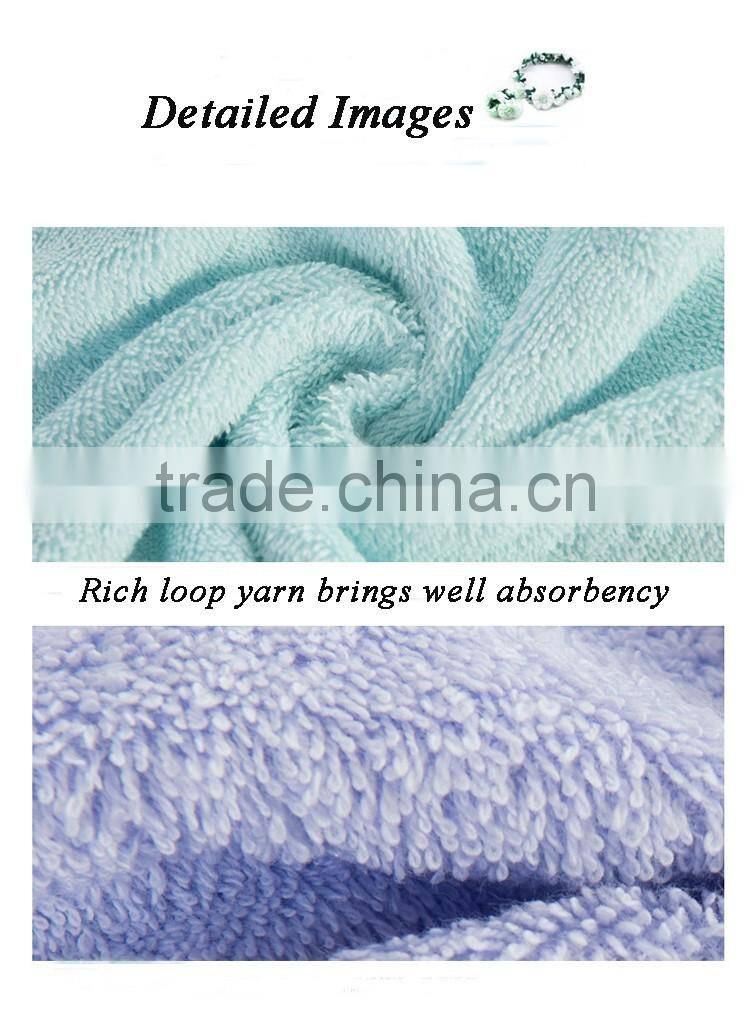 Super absorbant customized cotton wet towel for bathroom