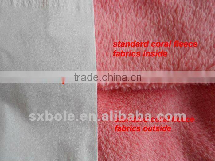 TWO WINGS coral fleece leopard print pajamas for ladies