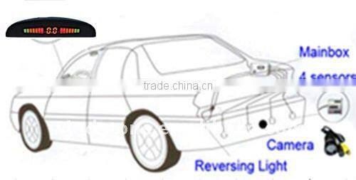 Car Radar Detector/LED Display Parking Sensor (RD039)