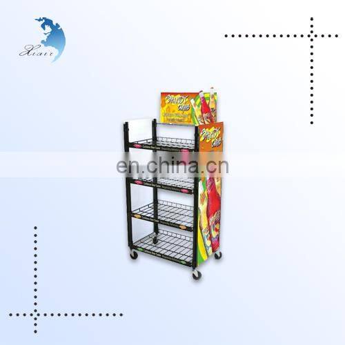 2014 Most Prevailing Metal Display Stand For Stores And Supermartkets