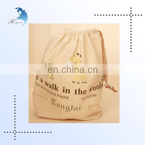 Custom design printed packaging nylon drawstring totoro bag
