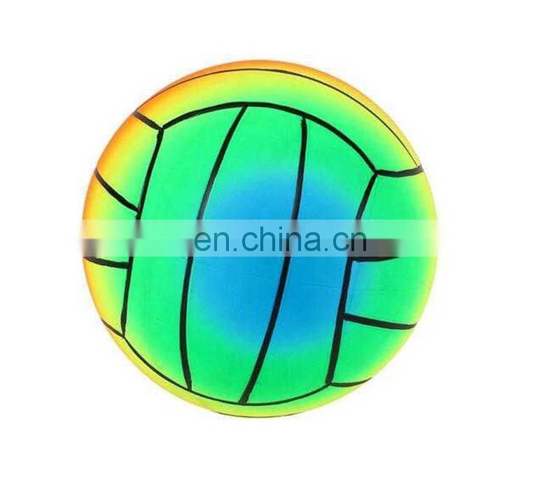 Wholesale Promotional Rainbow PVC Toy Ball