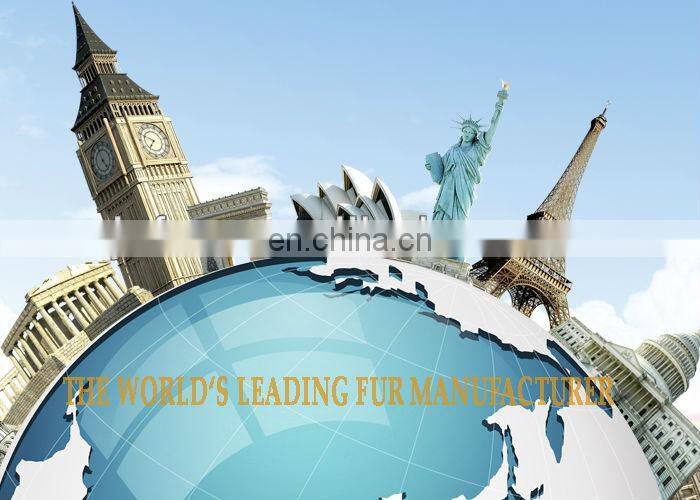 Genuine black knitted mink fur winter shawl