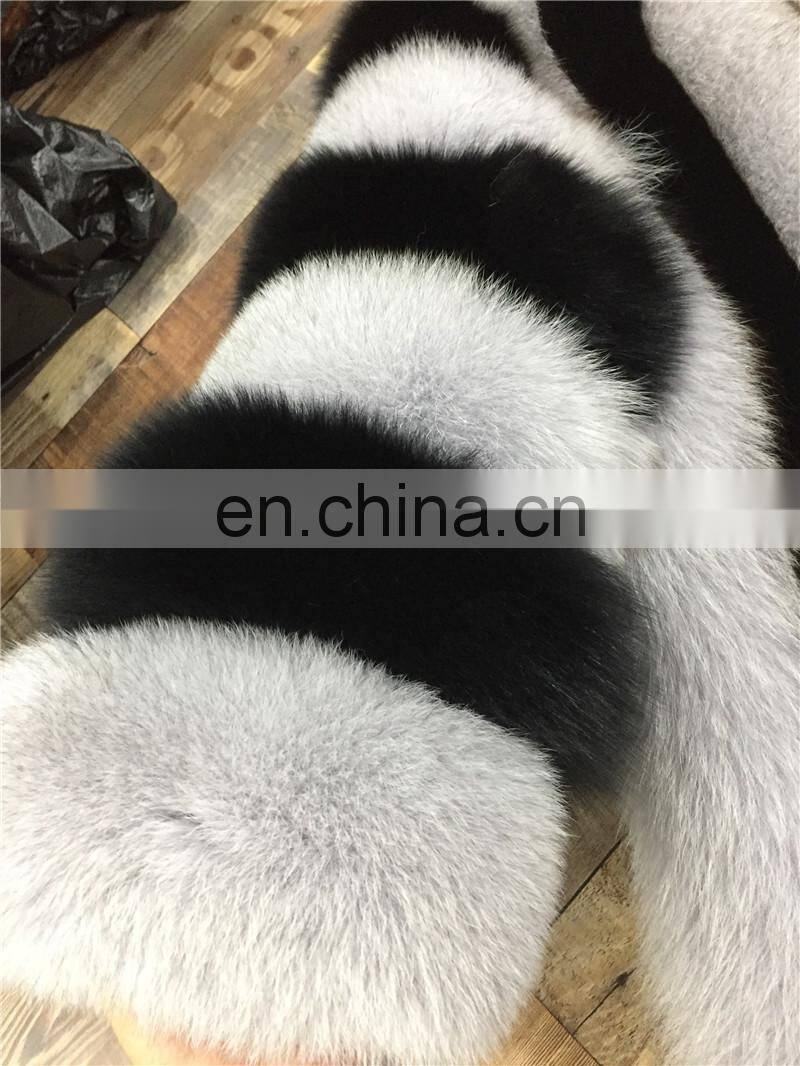 Hot Selling Women Genuine Fox Fur Coat Warm Beautiful Fashion Winter Cape Coat