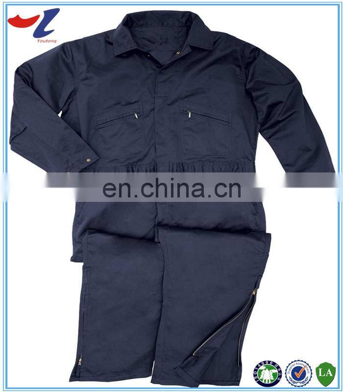 Antistatic Polyester waterproof anti-oil Jumpsuit coveralls
