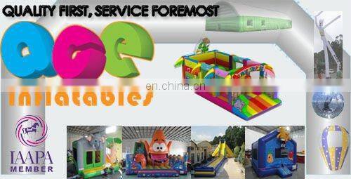 inflatable water obstacle