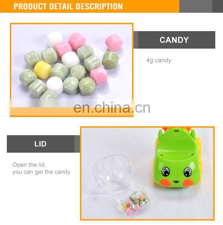 Sweet Candy Toys Plastic Promotional Toy Truck