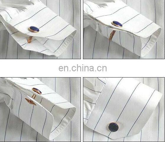 Flower Logo Enamel Alloy Cufflink Factory China