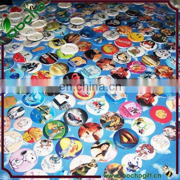 black-and-white button badge for Promotion