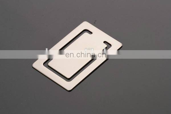 Metal Bookmark Clip for Business Activity , Logo Bookmarks