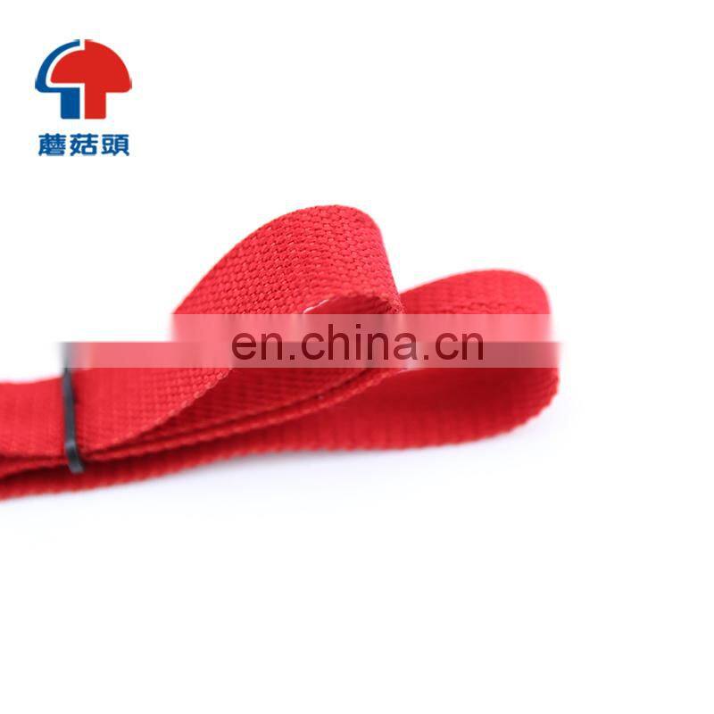 multi-colored high tenacity cotton webbing belt strap customized size