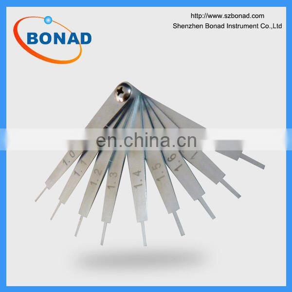 GB4706 Creepage Distance Test Card to surface distance test