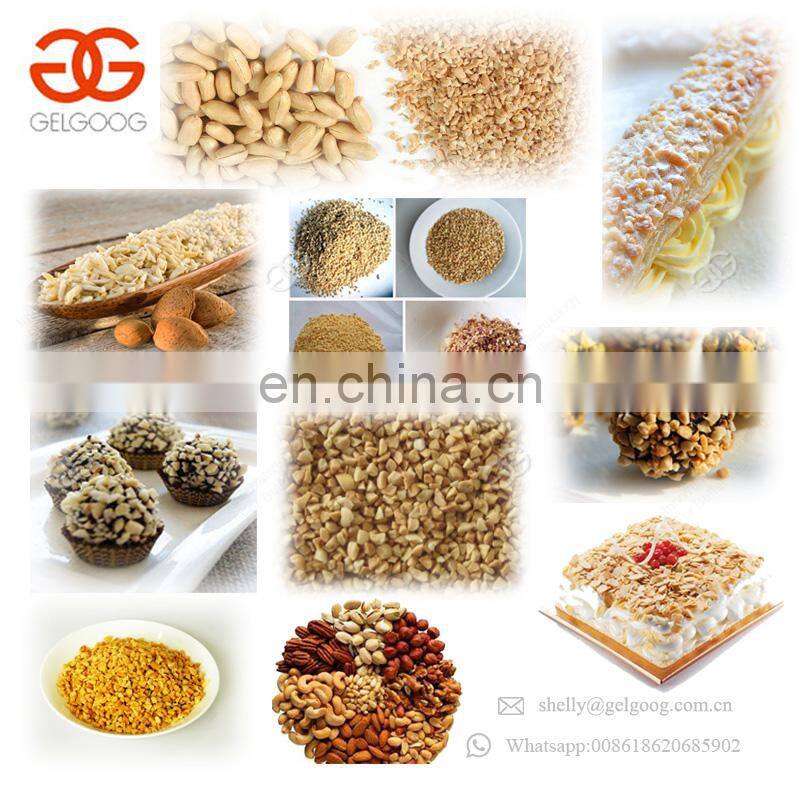 Automatic Almond Peanut Cutting Dicing Macadamia Nut Chopping Machine