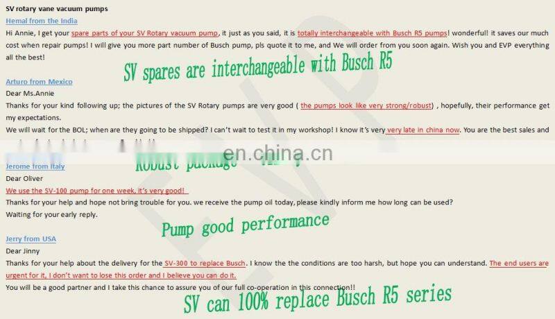 Busch vacuum pump 160 m3/h 250 m3/h 300 m3/h 630 m3/h rotary vane vacuum pump