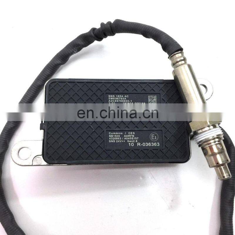 Diesel Engine Aftertreatment Device Square Four Needles Nitrogen Oxide Sensor 5WK9 6765A 4326863