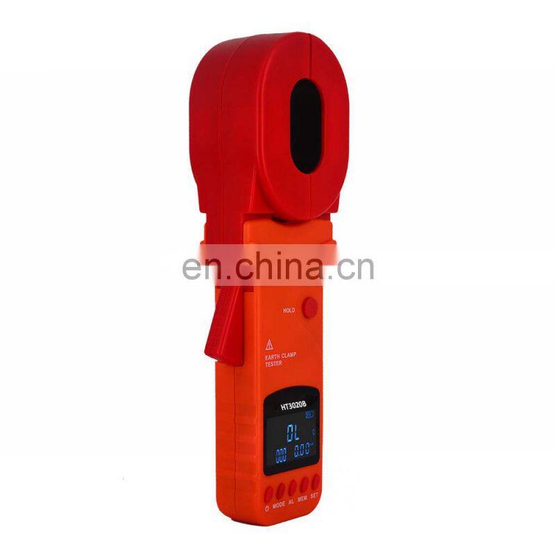 Multifunction Clamp Ground Resistance Tester Loop Resistance Test Leakage Current Test