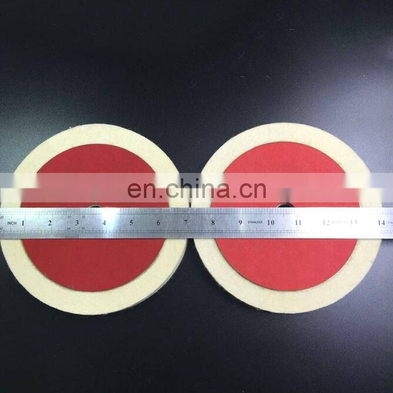 wool felt polishing abrasive wheel