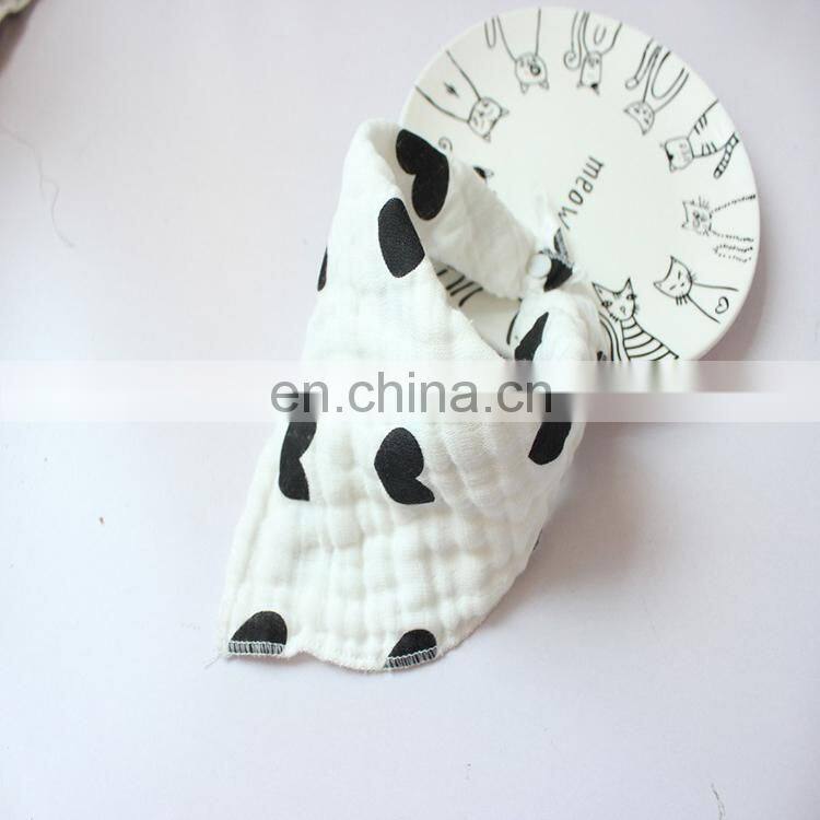 100% cotton 8 layers baby bibs kids infants letter gauze washed water bath towel high quality custom baby bibs