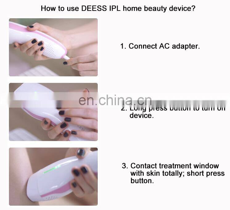 2017 update IPL beauty device 3 in 1 functions replaceable lamp 350000 shots hair remover depilation at home for machine
