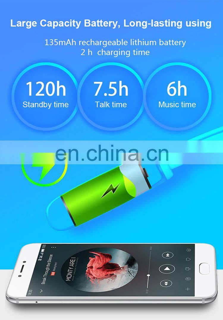 manufacture neckband sports good quality bluetooth stereo wireless magnetic earphone