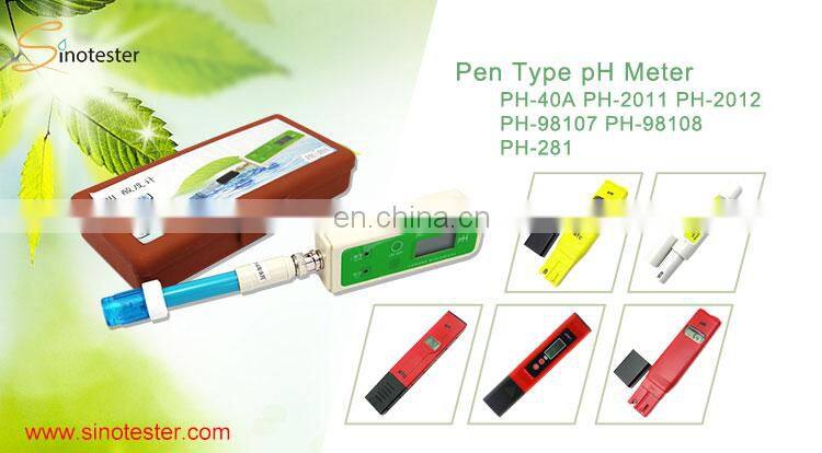 Pocket type Liquid medidor de ph do solo