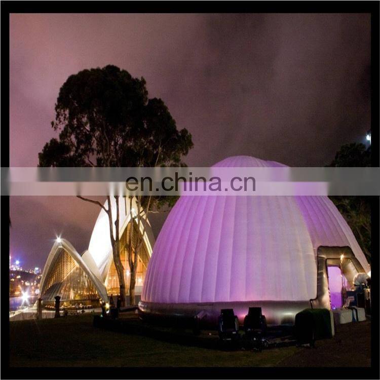 Best Quality  inflatable party dome/ cheap LED inflatable igloo dome tent for sale