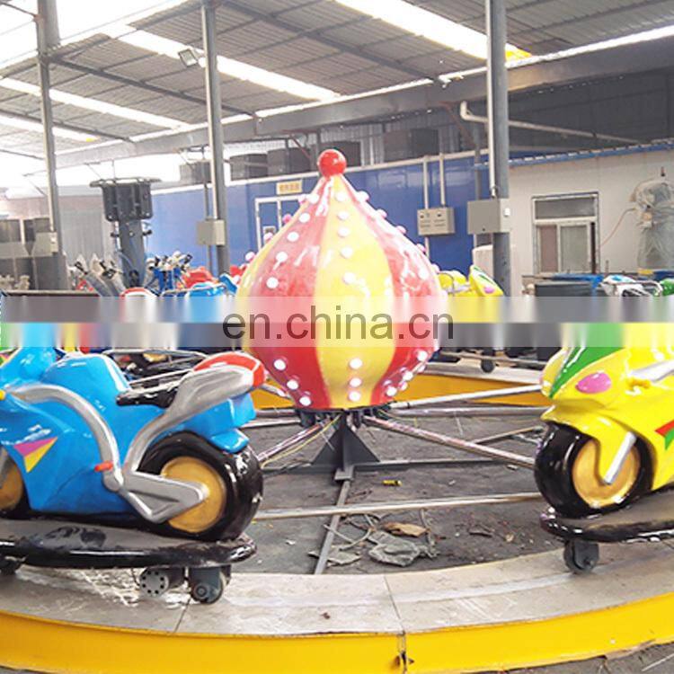 Amusement park rides equipment electric kids motor racing car games for sale