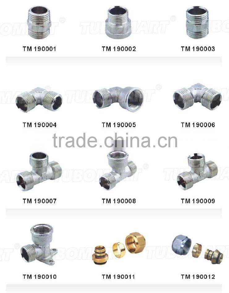 BRASS SCREW FITTINGS FOR PEX AL PEX