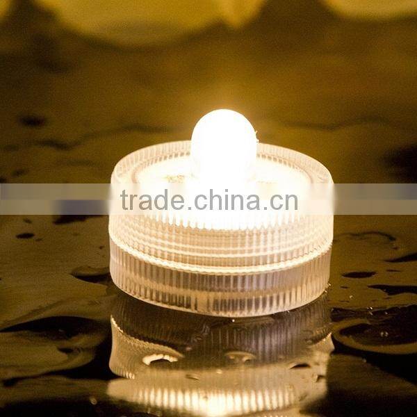 Wholesale LED Subenersible Waterproof Candle Tea lights-Pink SNL068
