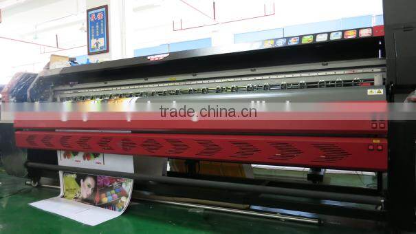 Advertising T8S TAIMES roll to roll head konica 1024 digital solvent printer
