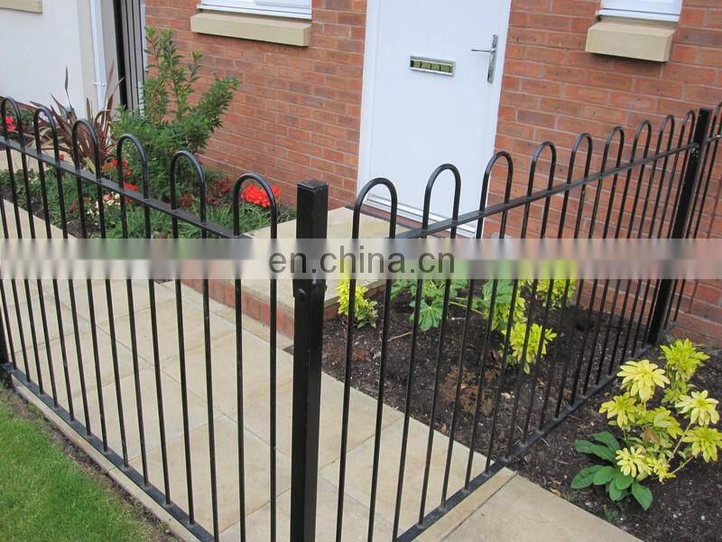 China Anping supplier used cheap galvanized steel wrought iron fence panels aluminium inground pool fence