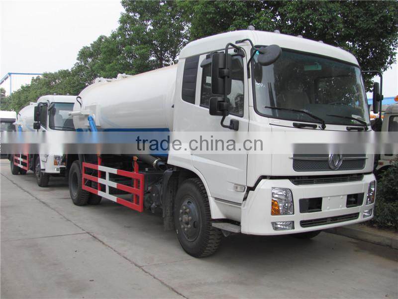 10000 liters Dongfeng cesspool trucks