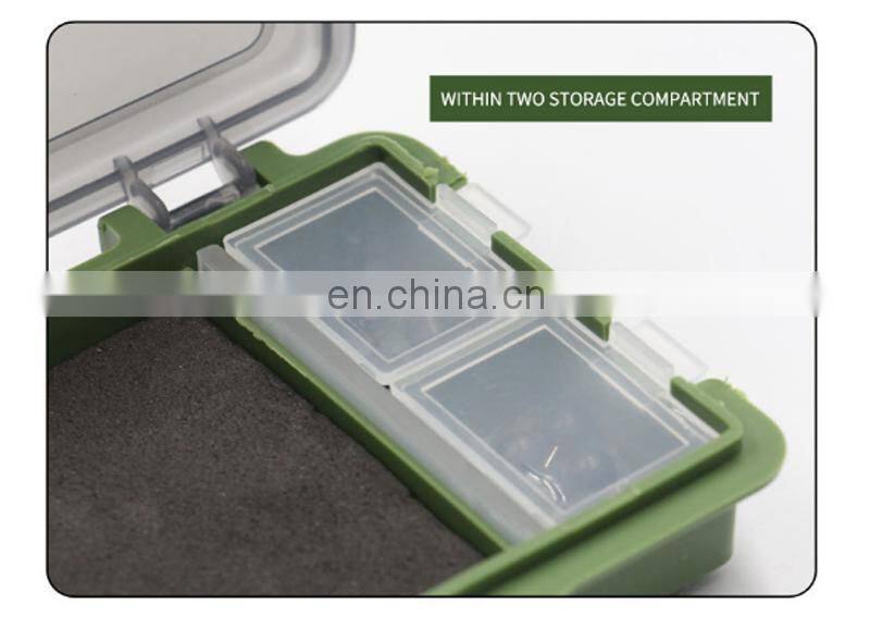 36.5*28.5*5.5cm Waterproof Carp Fishing Accessories Gear Large 7+1 Carp Fishing Tackle Box