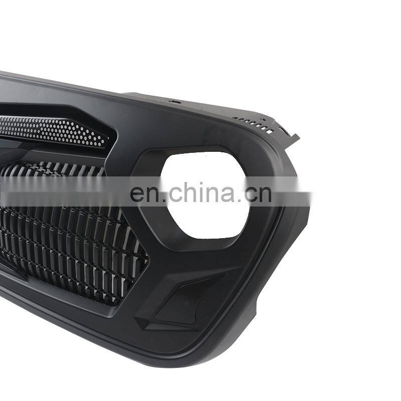 Maiker ABS MK Grille for Jeep Wrangler JL 18+ 4x4 Accessories Matt Black Front Car Grills