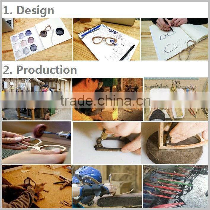 2015 good quality fashion wholesale Handmade Wooden Sunglasses