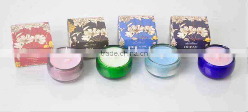 20g Scented Candle glass candle Jar ,Home Decorative wax candle jar SA-1916