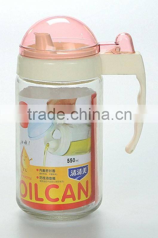 Leakproof Glass Olive Oil Bottle