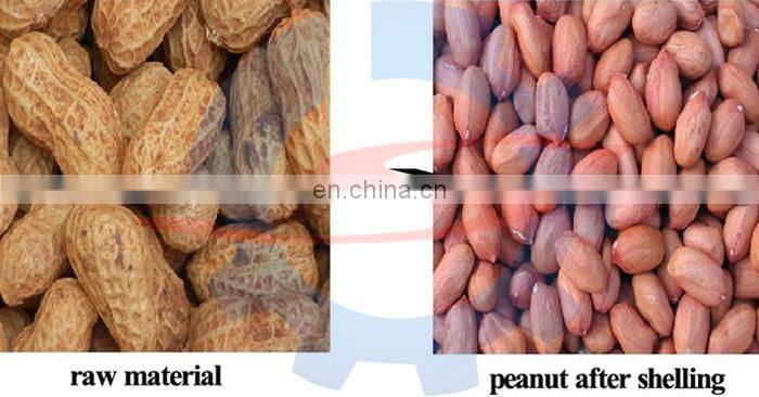 best price combined peanut sheller machine with cleaning equipment