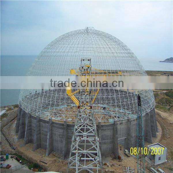 Steel structure dome coal storage shed design