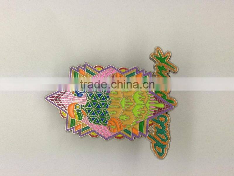 custom logo soft enamel lapel pins/custom logo badges