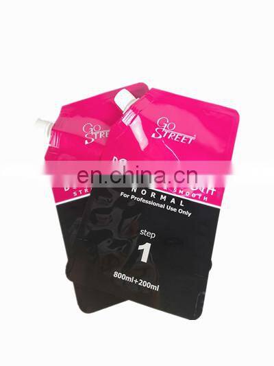 Customize aluminum foil spout bags Stand up pouch spout pouch for liquid detergent