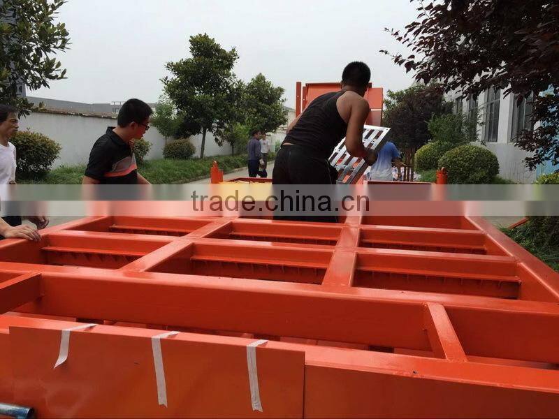 Construction Site Vehicle Wash Machine PE-WW200, Engineering Truck Wheel Wash Equipment, Trash Dump Vehicle Washing System