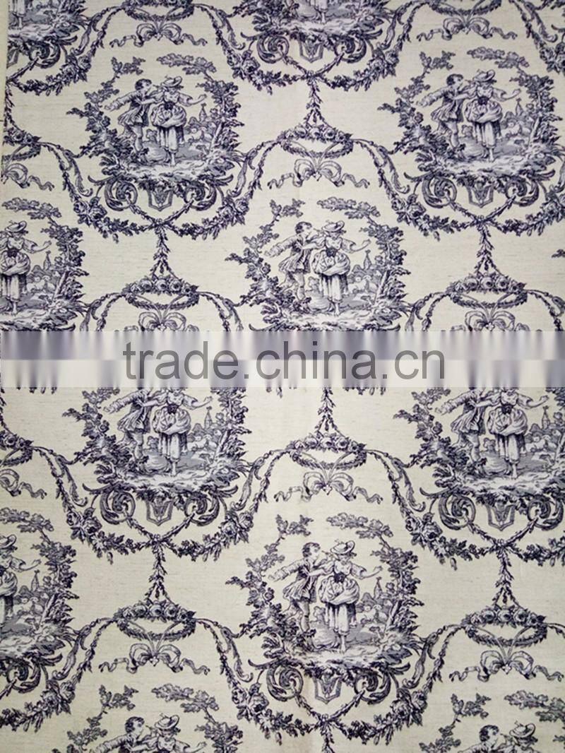 lazyboy woven technics Comfortable sofa fabric Jinyonghe design 12.5%L 87.5%P