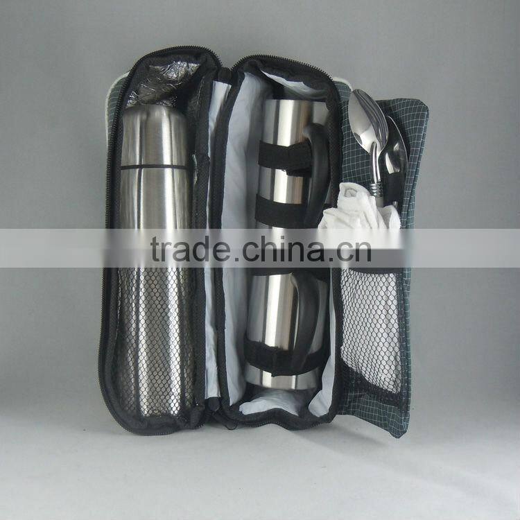 vacuum thermos and travel mug gift set