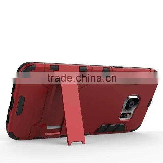 For SAMSUNG on5 on7 s5 s6 A7 A8 A9 A9 Pro s7 edge s7 PC+TPU 2 in 1 Dual Combo Shield Case Armor Case Hybrid Kickstand Cover Case