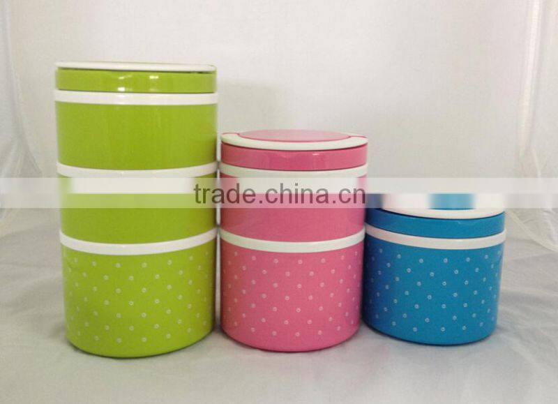 CCLB-023(2) PP lunch box, insulated food container,