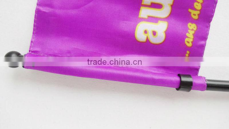 China flag maker OEM flags 2 layers tour flag